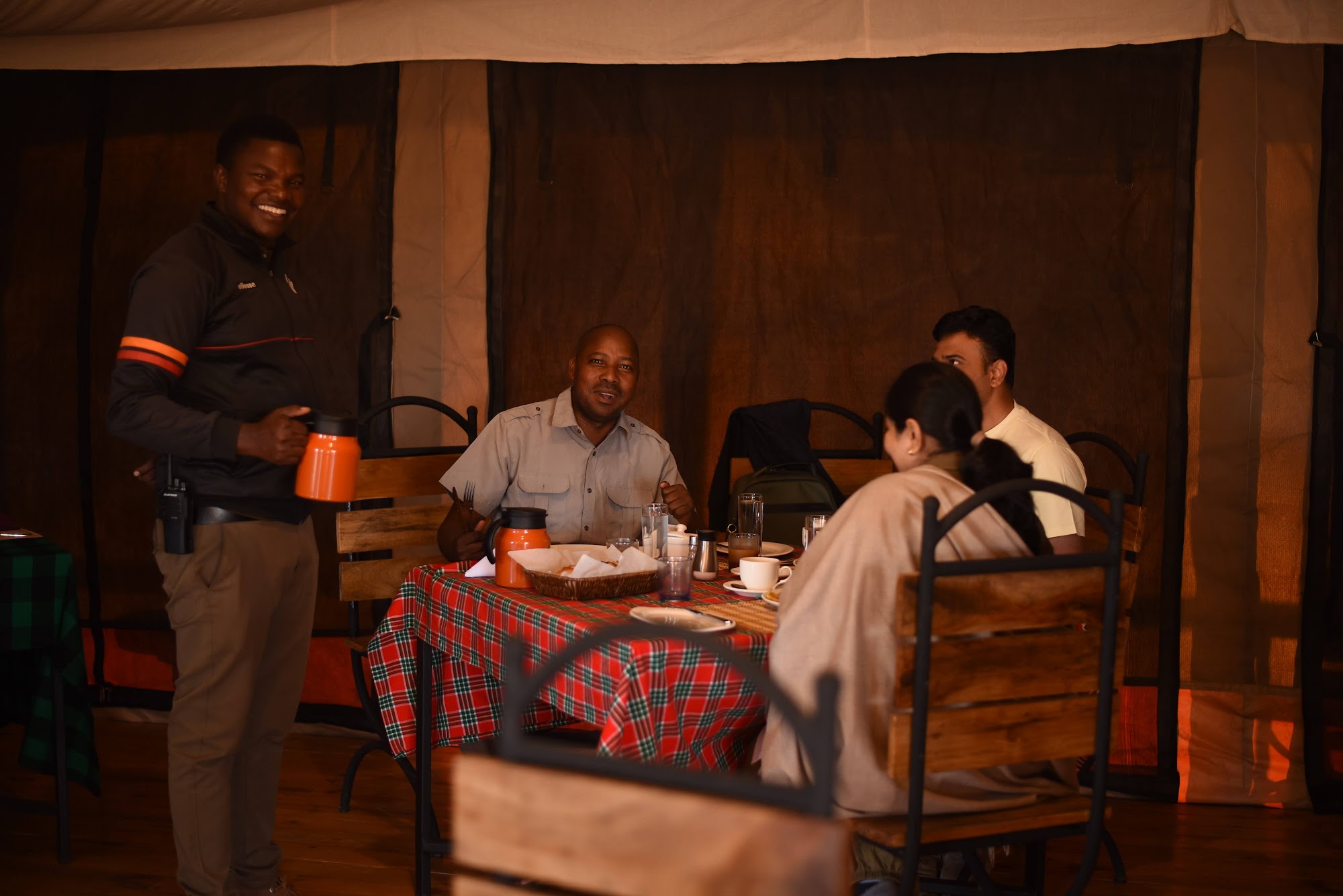 Breakfast at Camp