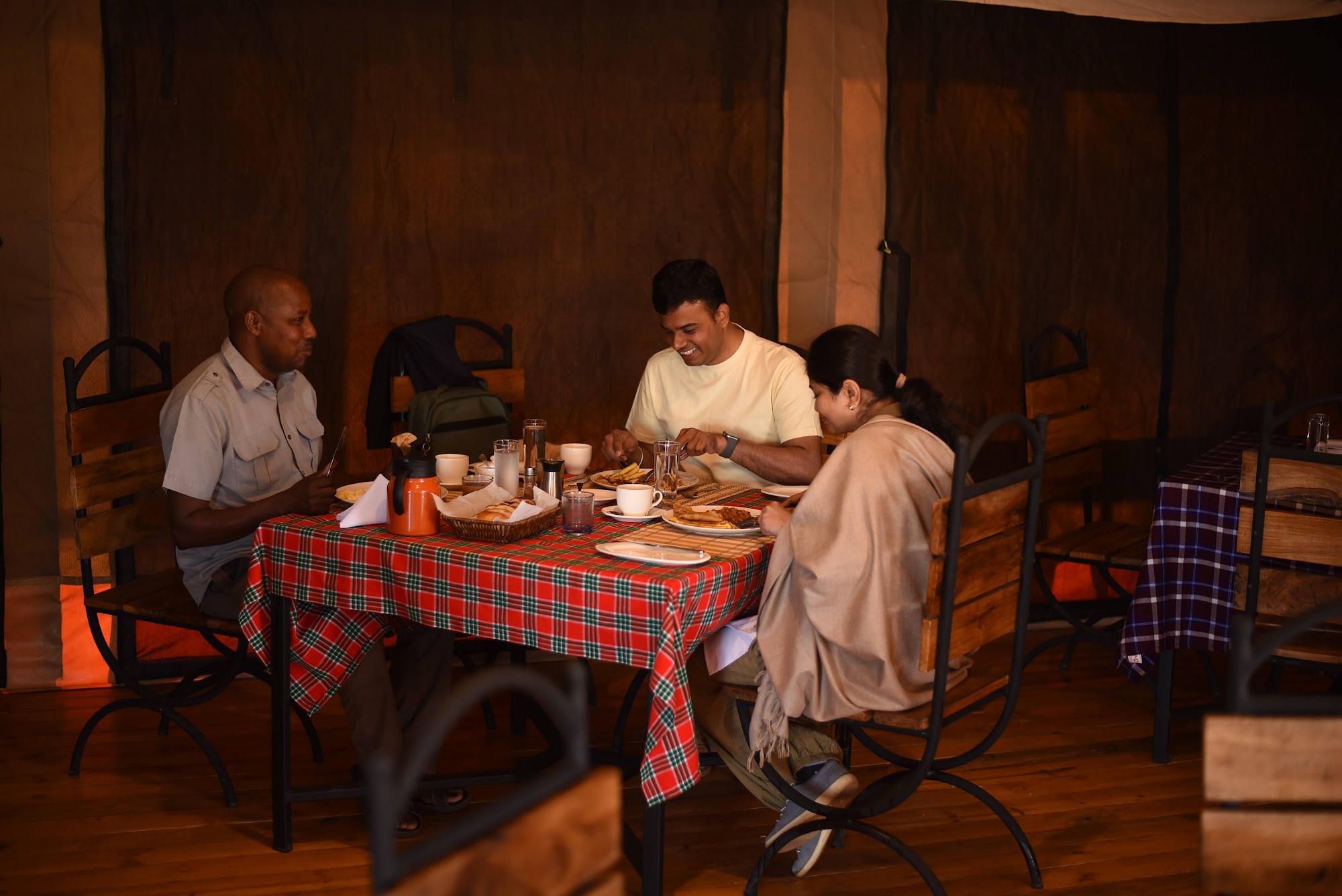 Dining at Camp